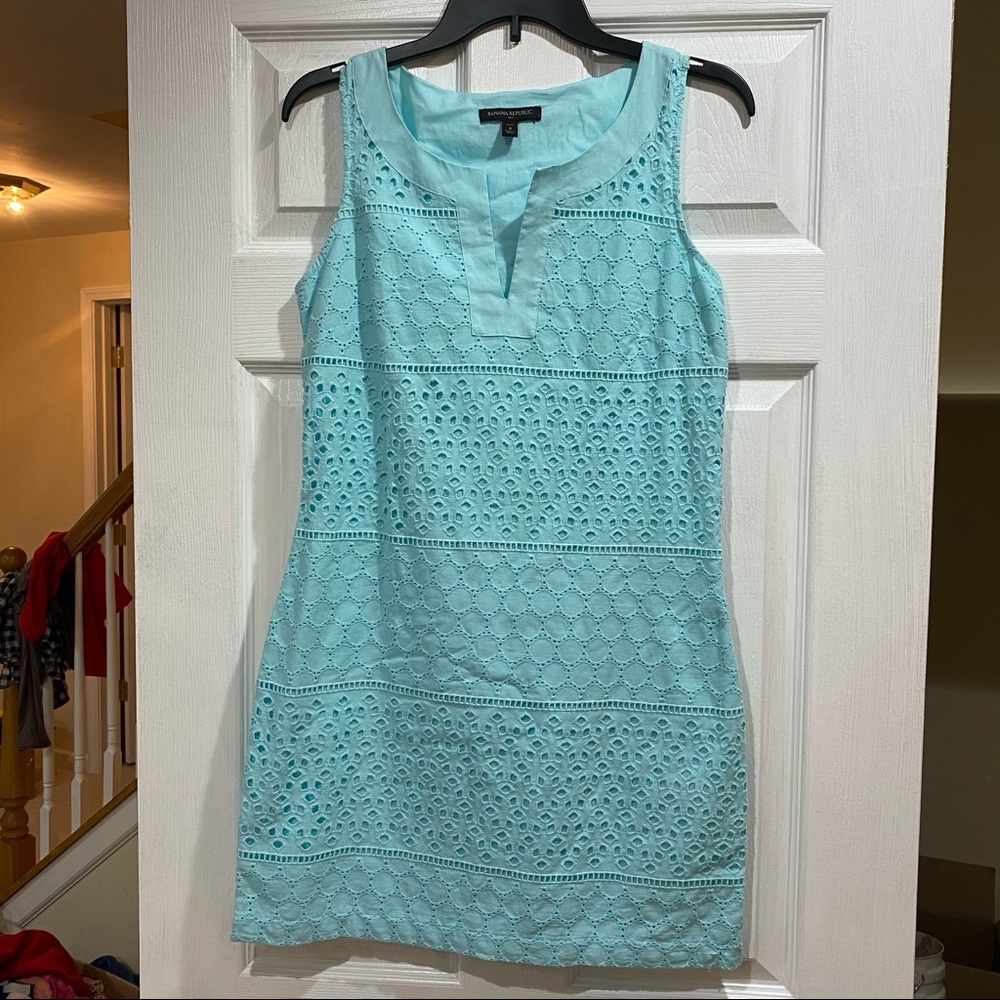Banana Republic blue dress